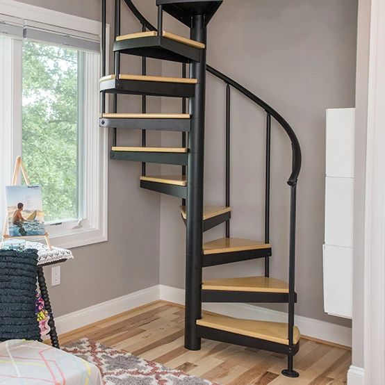contemporary-open-frame-steel-spiral-stair