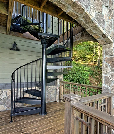Metal Spiral Staircases (Custom & Prefab) | Paragon Stairs