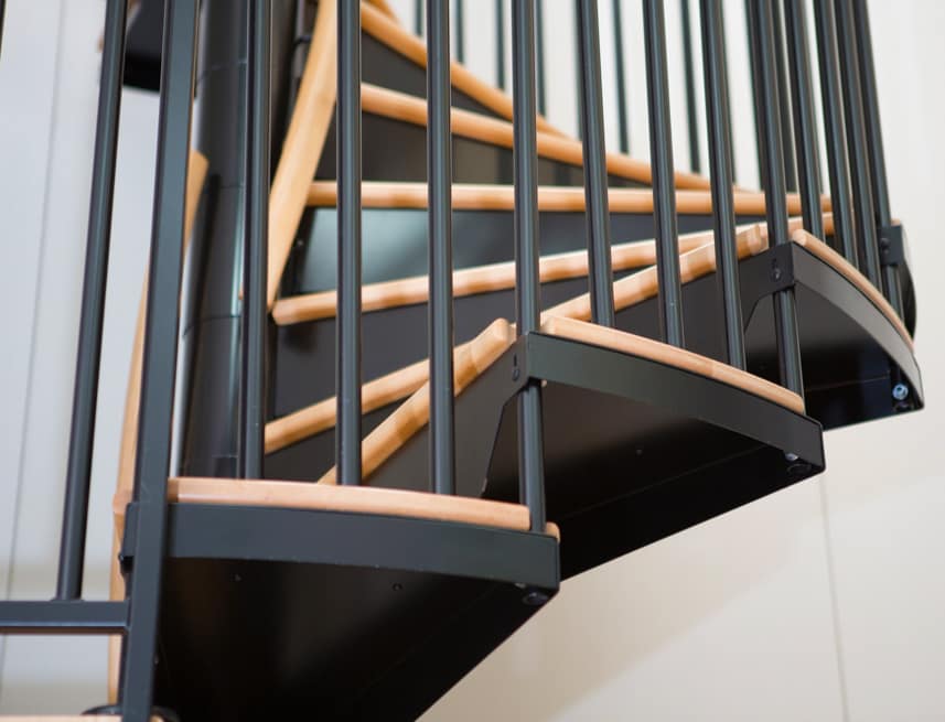 code compliant resting platforms interior office stair