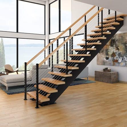 Straight Stairs and Modular Staircase Kits | Paragon Stairs