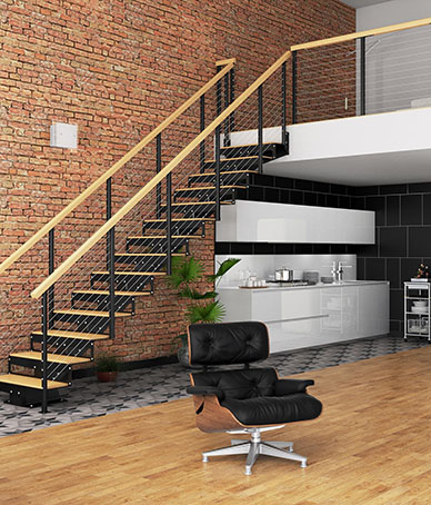 the deluxe floating stair - featured image