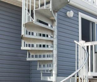 galvanized spiral staircase kit gallery