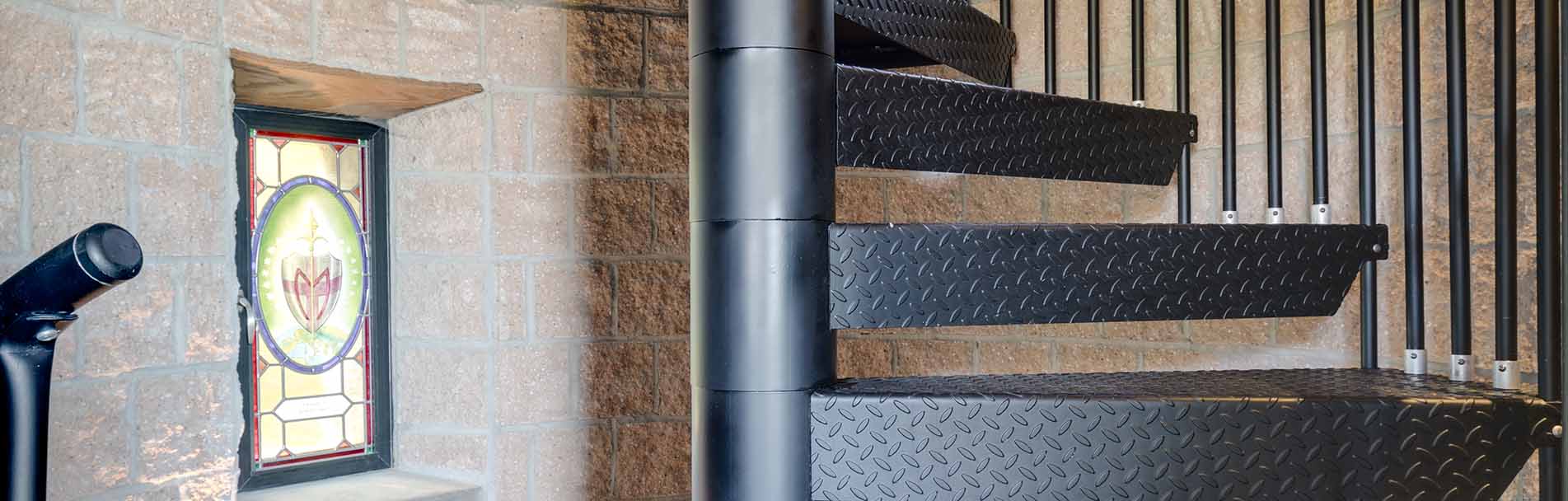 IBC Compatible Spiral Staircases