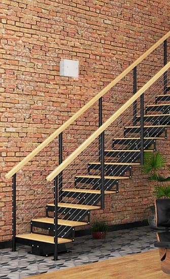 floating stair kits traditional design