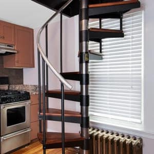 prefab spiral staircases