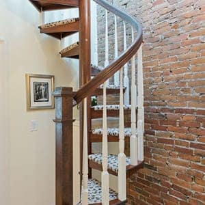 compact custom staircase