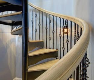 one a kind spiral staircase