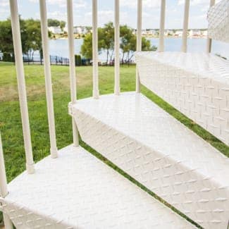 exterior spiral staircase durable