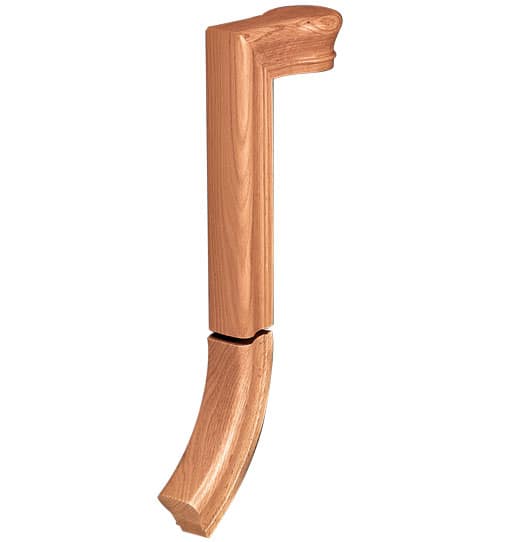 Plowed Gooseneck 2 Riser With Cap