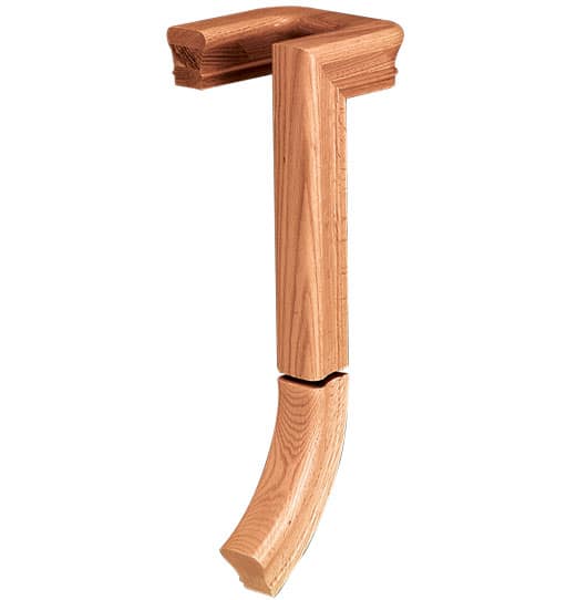 Left Hand Gooseneck 2 Riser No Cap