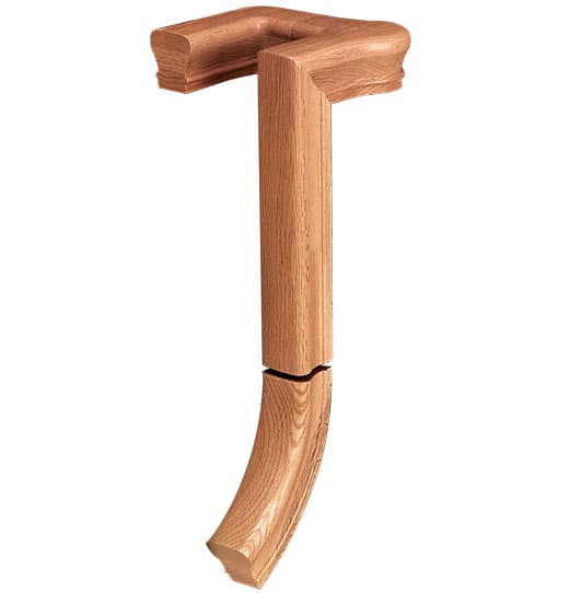 Left Hand Gooseneck 2 Riser With Cap