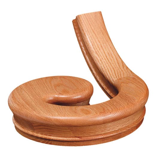 Plowed Left Hand Volute