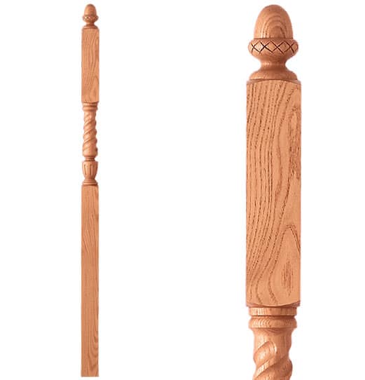 Intermediate Landing Newel