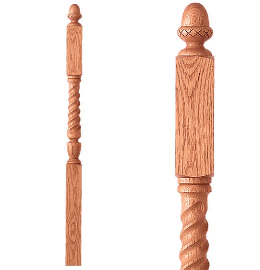Second Floor Landing Newel