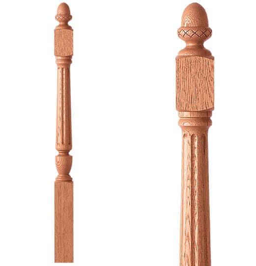 Intermediate Landing Newel