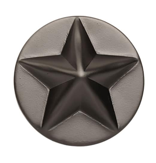 Star-Shaped, Non-Weld Medallion - 4"