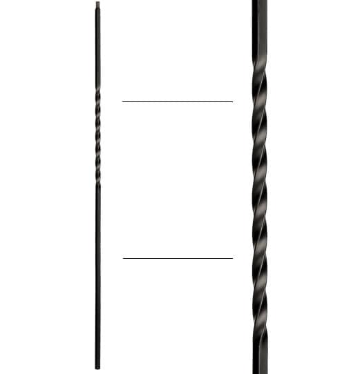 Keenwall Single Twist Baluster - 1/2" X 44"