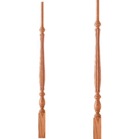 1-3/4" Pin Top Beaded Baluster