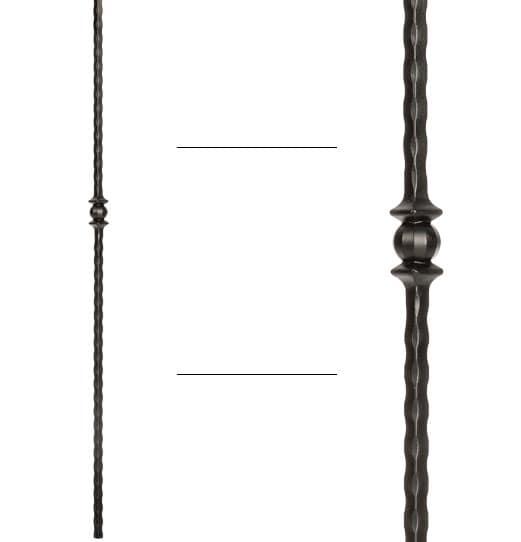 Single Ball Baluster - 9/16" X 44"