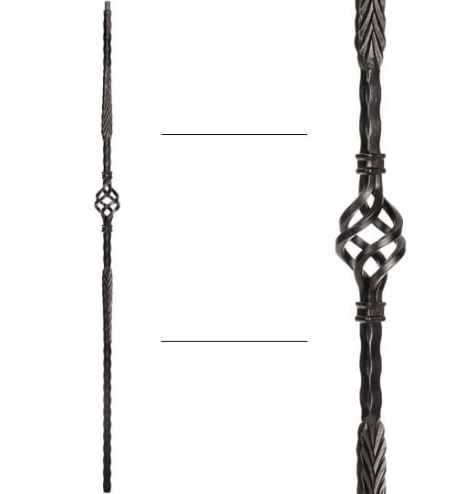 Split Arrows Baluster - 9/16" X 44"