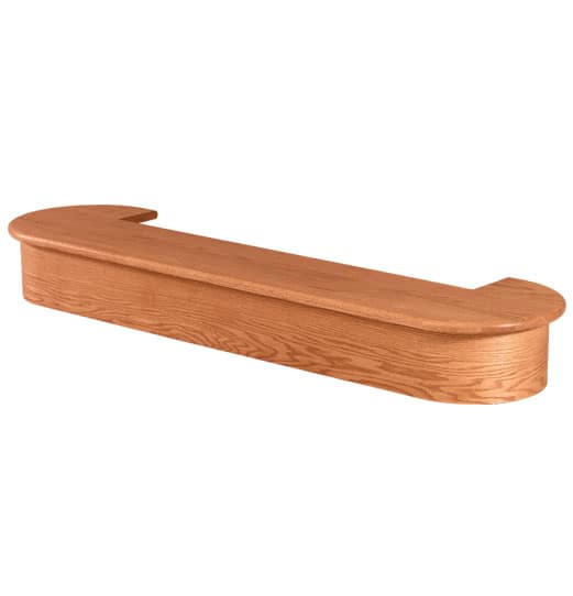 Tread and Riser - Double-End Half Circle - 48", 54" or 60"
