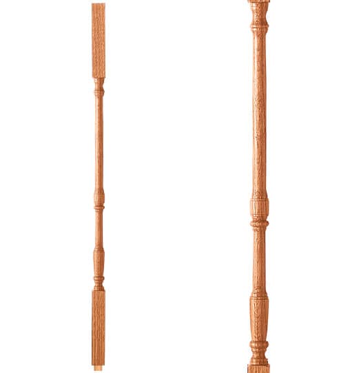 1-1/4" Square Top Baluster