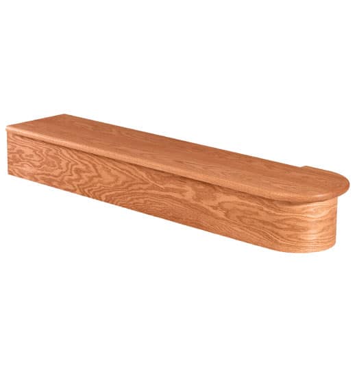 Tread and Riser - Single Bull-Nose Tread - 48", 54" or 60"