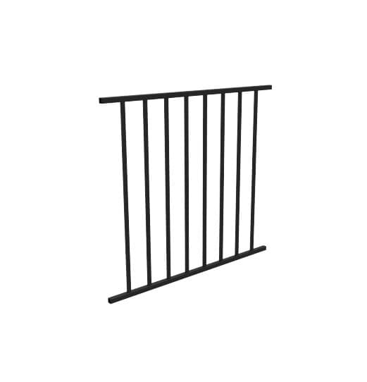 Primed Steel Guardrail - 36" or 42" High