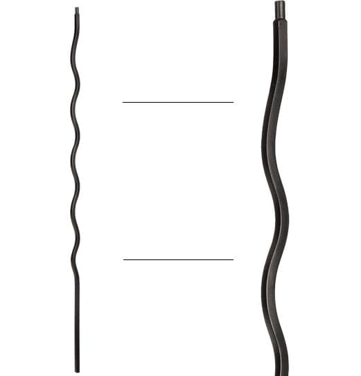 Wave Baluster - 1/2" X 44"