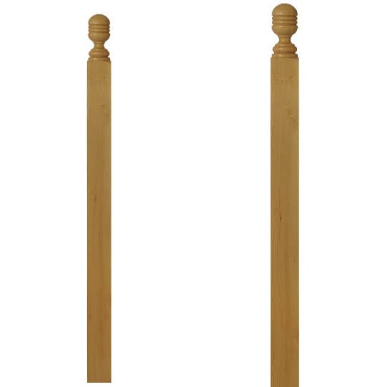 Utility Newel - Hemlock