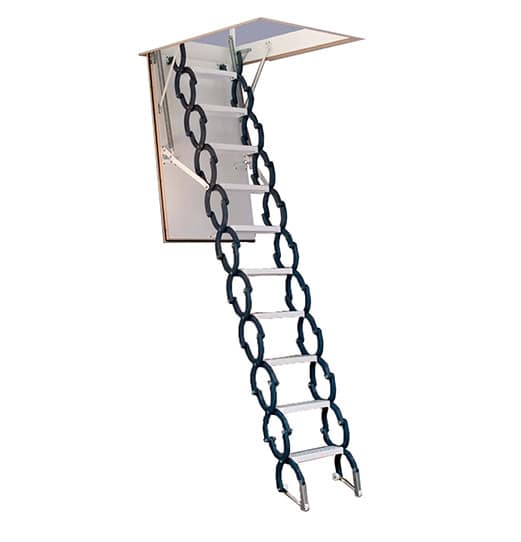 Star Attic Ladder - 7' 4" - 8' 4" Tall