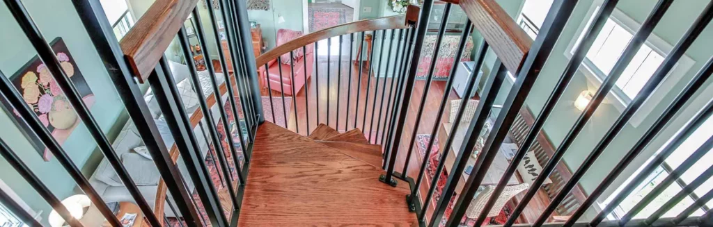 Carriage House & Guest House Stairs