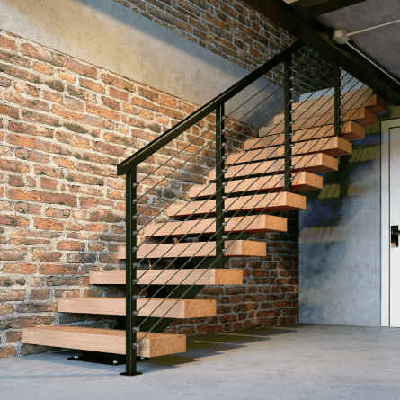 Commercial Industrial Straight Staircases Paragon Stairs