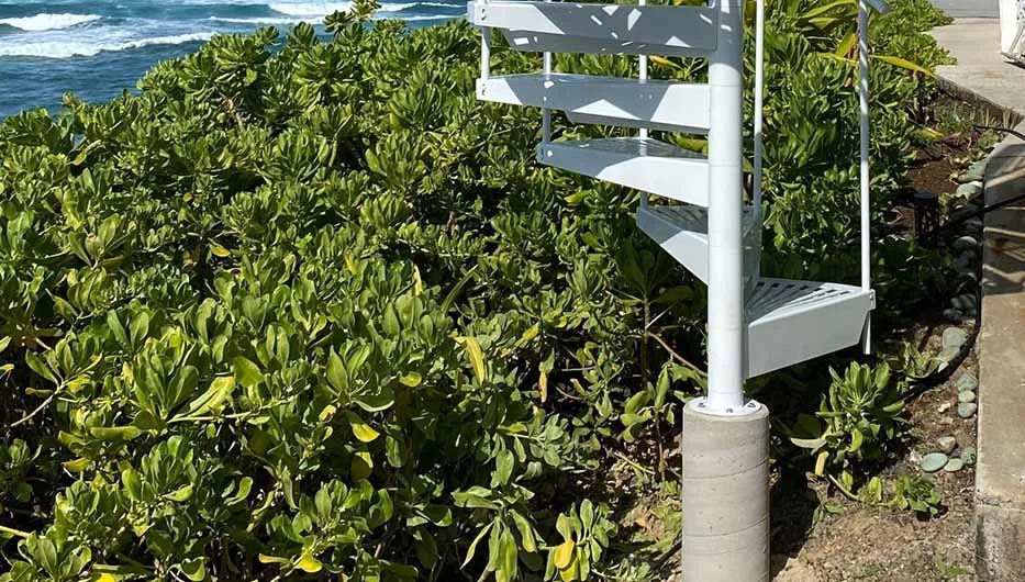 The Rockaway Spiral Stair - Custom Measurements