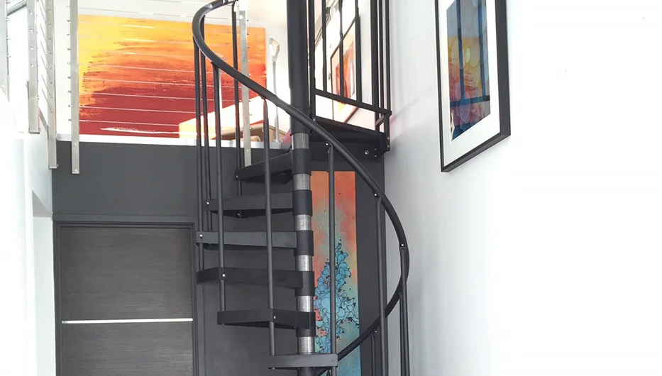 The Hideaway Spiral Stair - Easy Installation