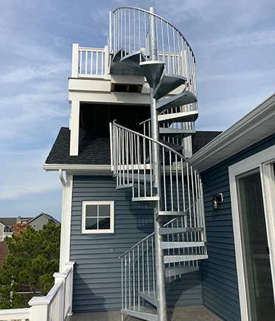 The Doublestack Spiral Stair