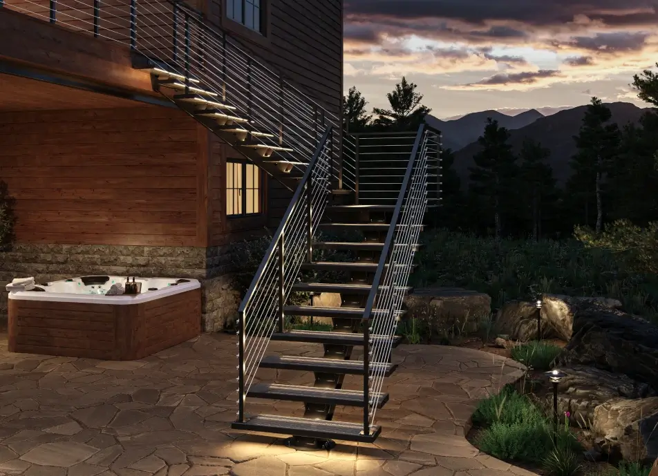 Wingate Steps Winchester Straight Stair Option | Paragon Stairs