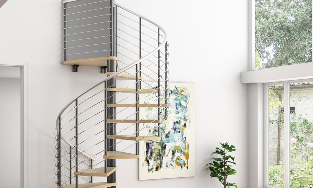 compression series spiral stair inspiration