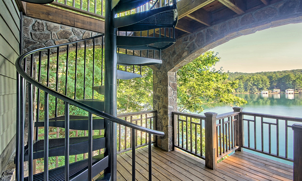 aluminum spiral staircase for outdoor spaces design inspiration gallery