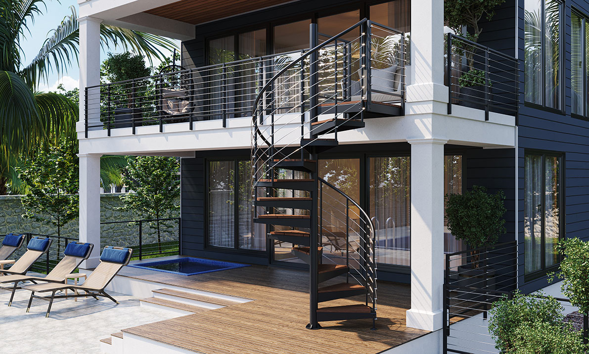 browse spiral stair products by use or stair location