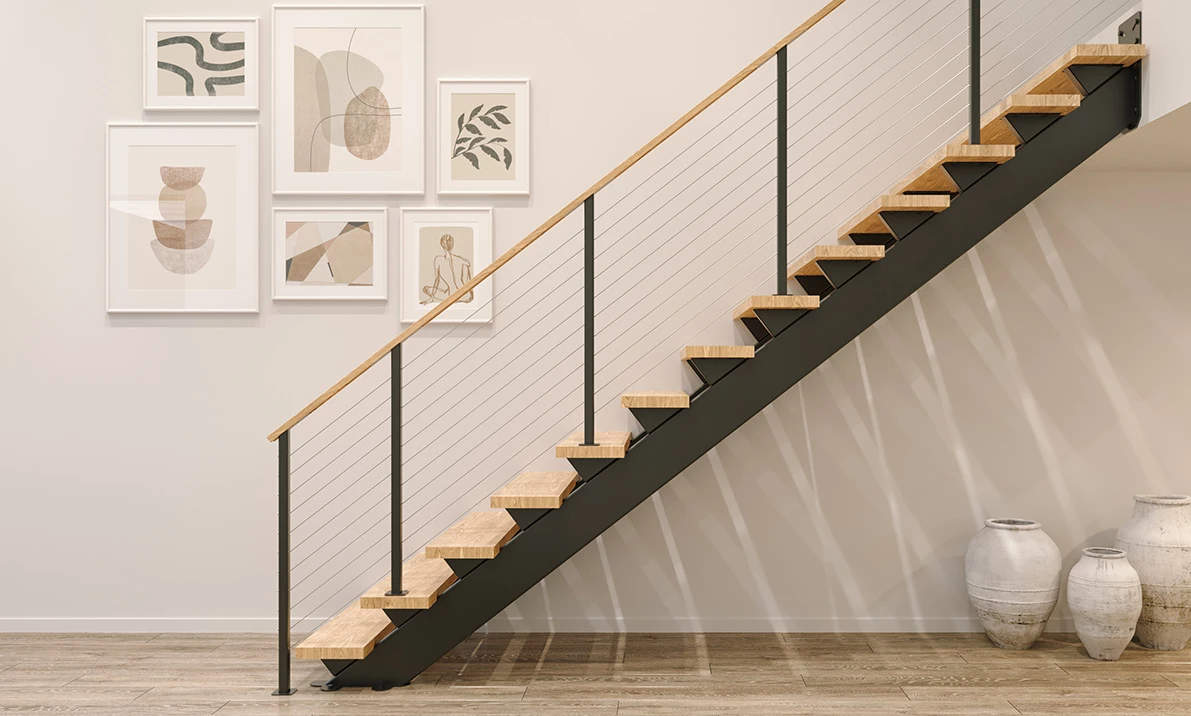 build your custom floating staircase