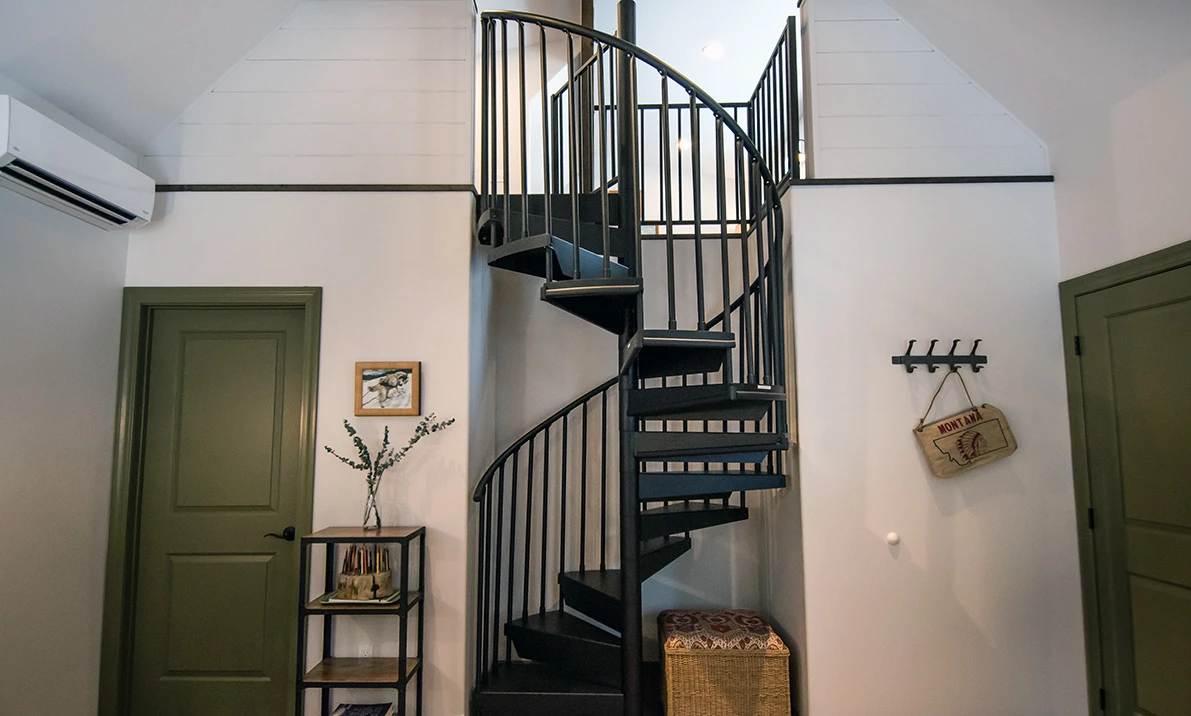 spiral stairs for attics and small spaces