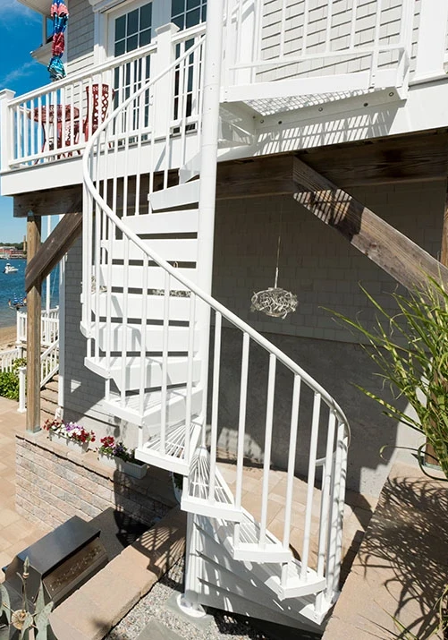 coastal spiral stair card