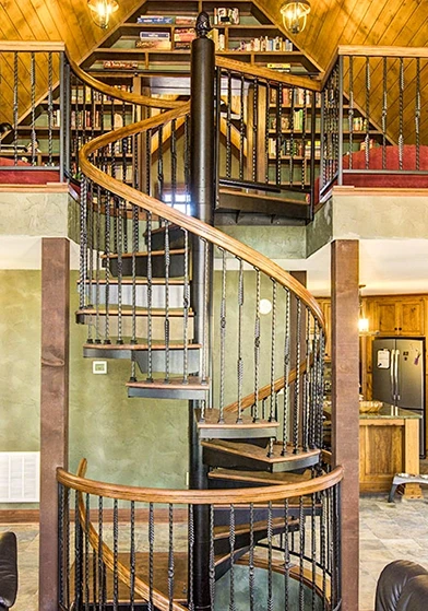 rustic-spiral-stairs card