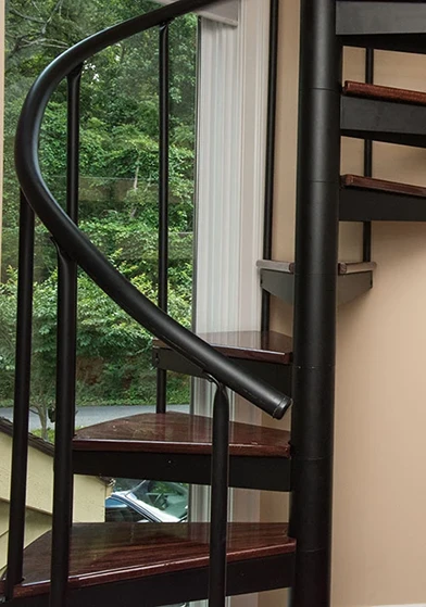 transitional-style-spiral-stairs card