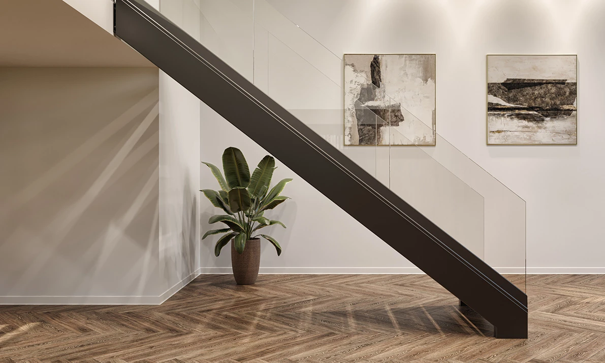 minimalist style floating staircases