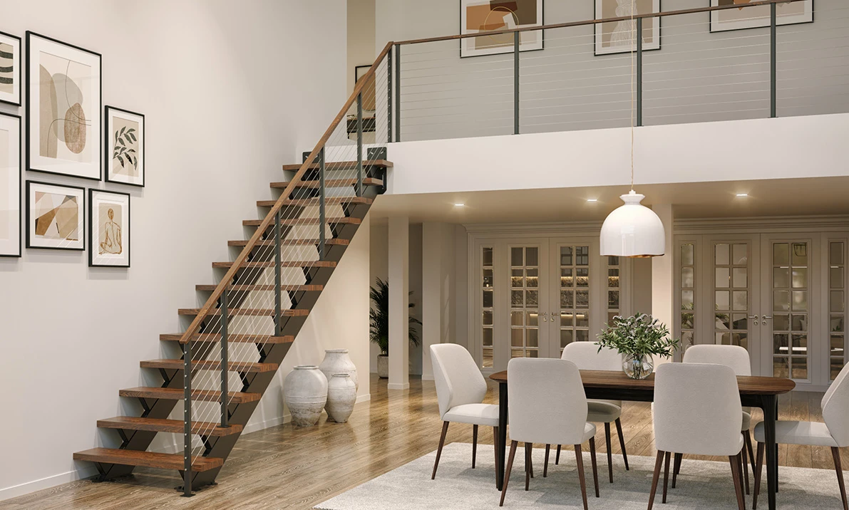browse floating staircase products to customize for your project