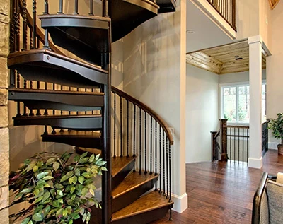 spiral stairs for interior spaces