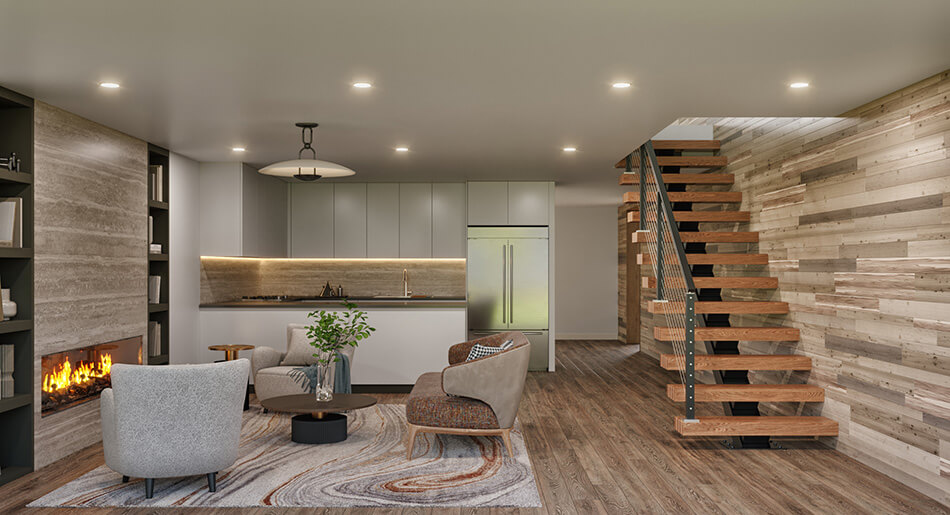 haven floating stair