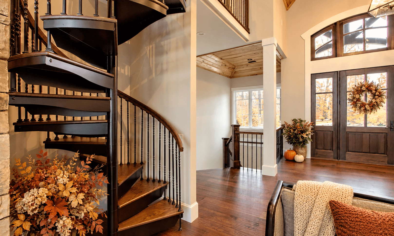 spiral stairs for interior spaces